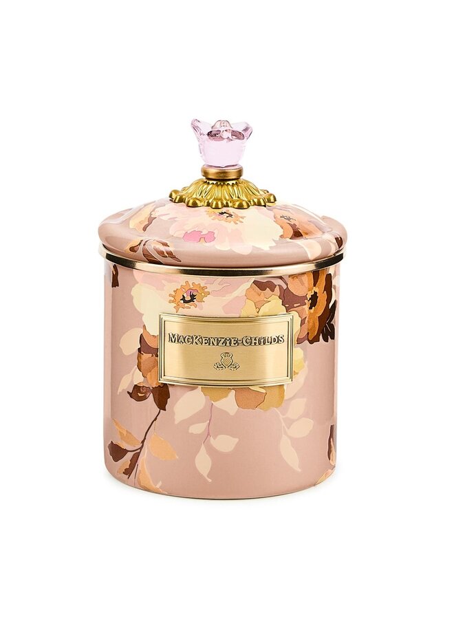 Wild Rose Mauve Small Canister