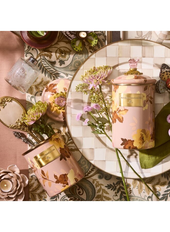 Wild Rose Mauve Small Canister