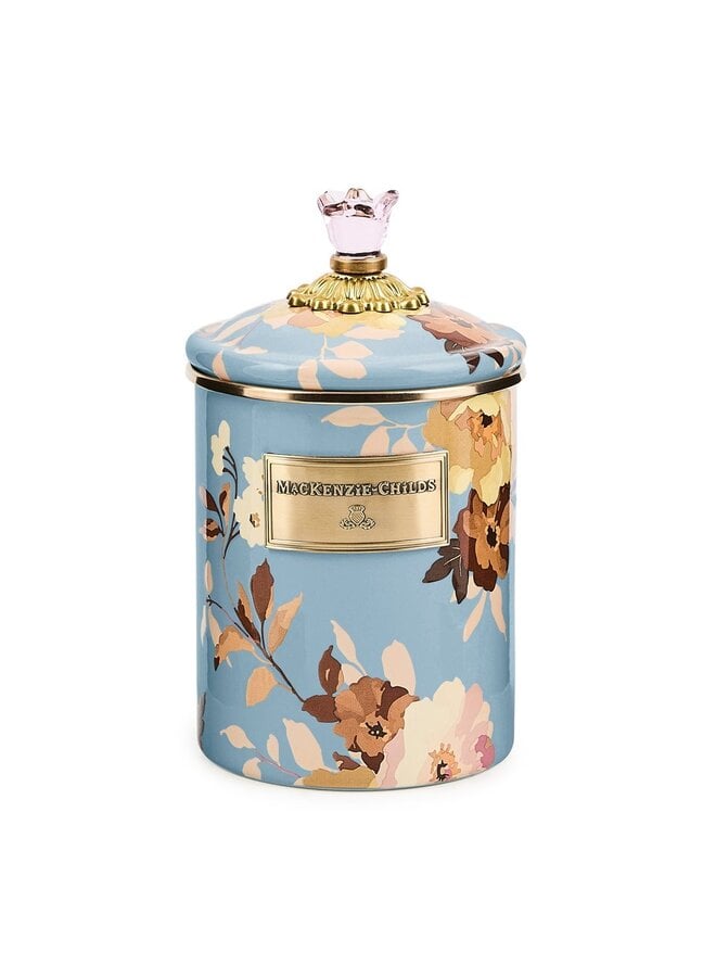 Wild Rose Slate Medium Canister