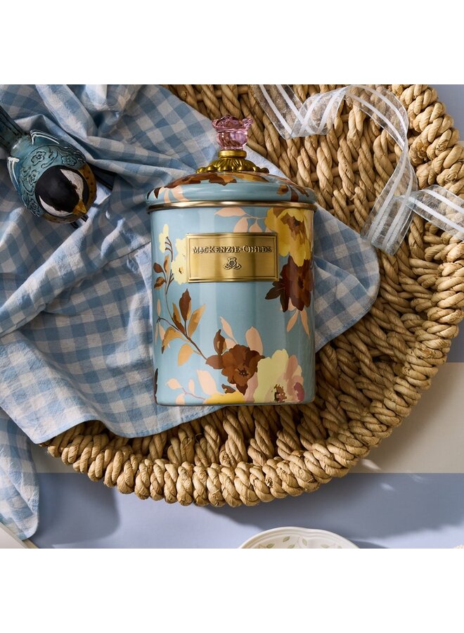 Wild Rose Slate Medium Canister