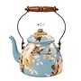 Wild Rose Slate 2 Quart Tea Kettle
