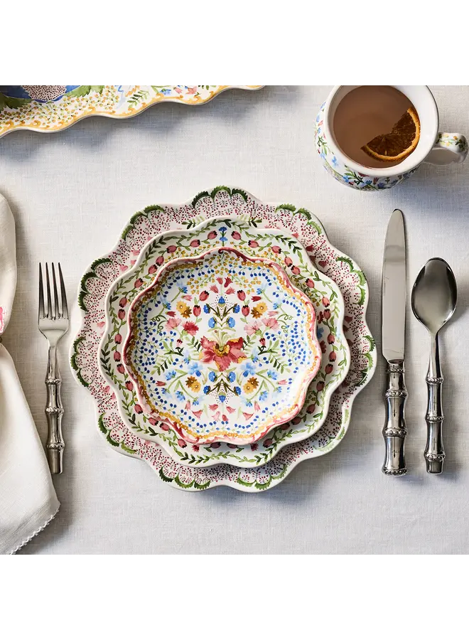 Sofia Side/Cocktail Plate Set/4 - Multi