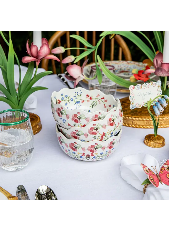 Sofia Cereal/Ice Cream Bowl - Multi