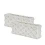 Berry & Thread  Petite Parterre Garden 8" Planter Set/2 - Whitewash