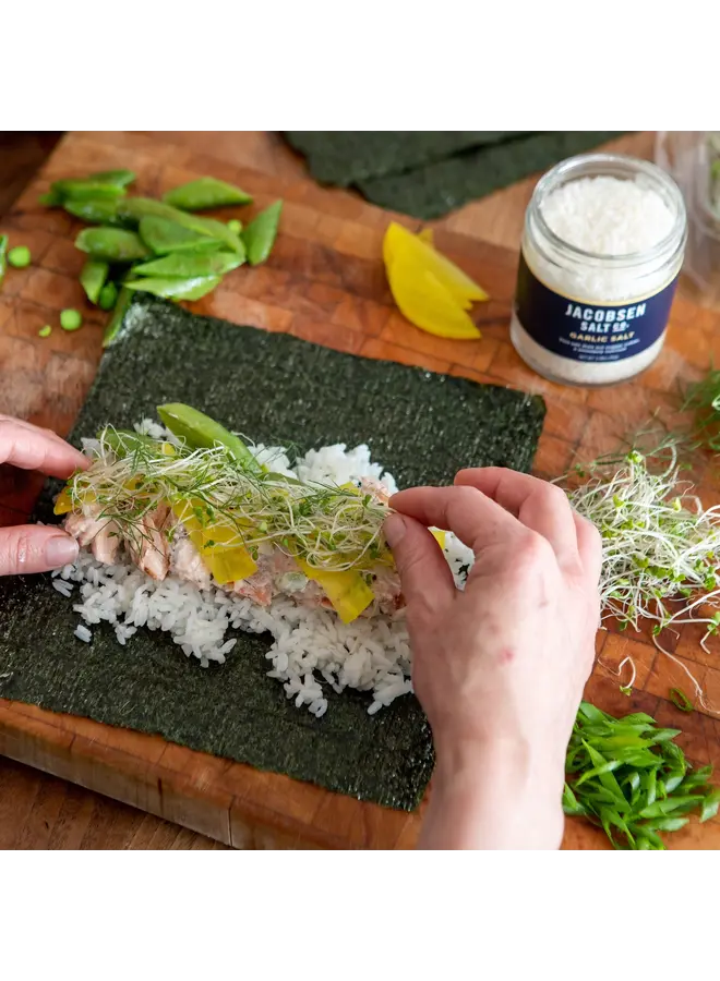 Garlic Salt Infused Sea Salt