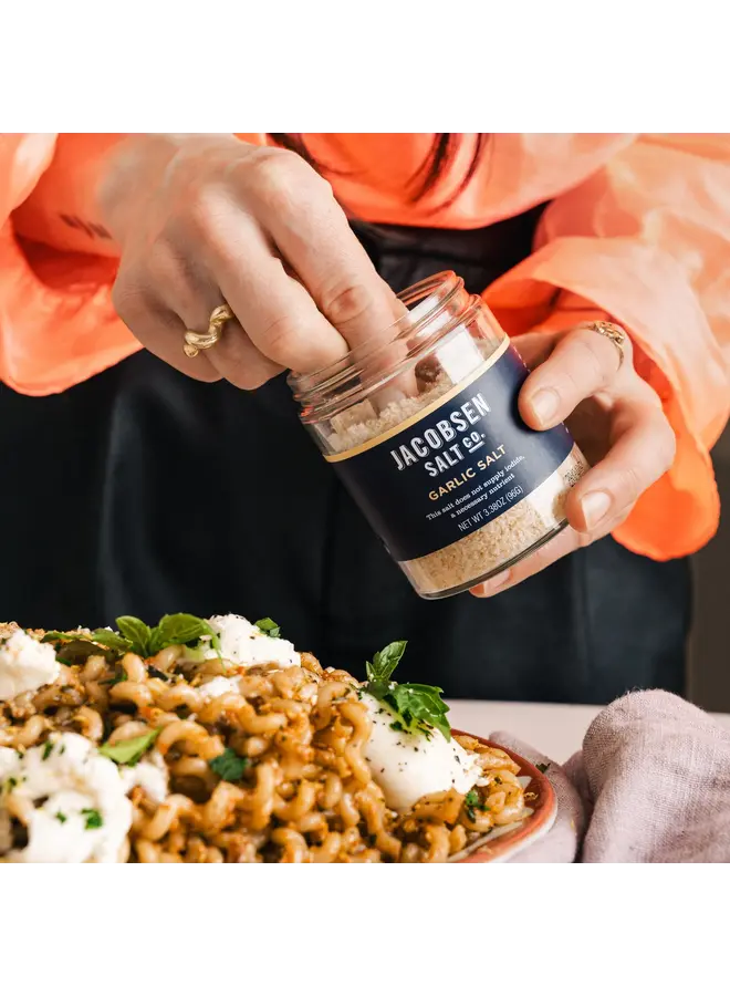Garlic Salt Infused Sea Salt
