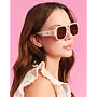 Pearlized Bride Aviator Sunglasses