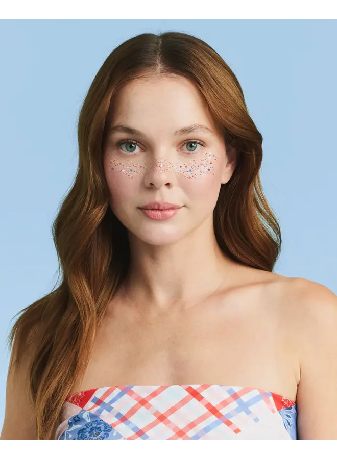 Fourth of July Freckle Tattoos