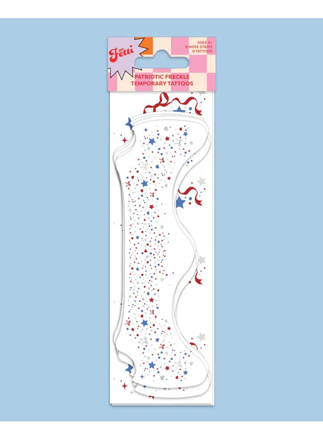 Fourth of July Freckle Tattoos