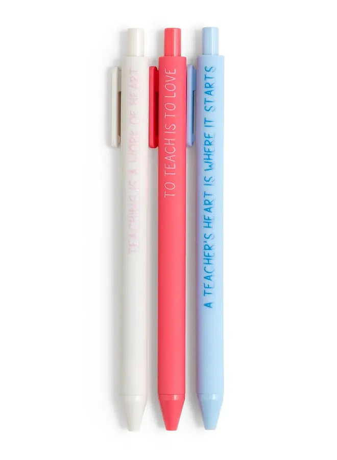 Love For Teachers Pen Set