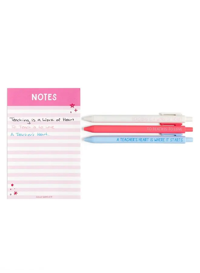 Love For Teachers Pen Set