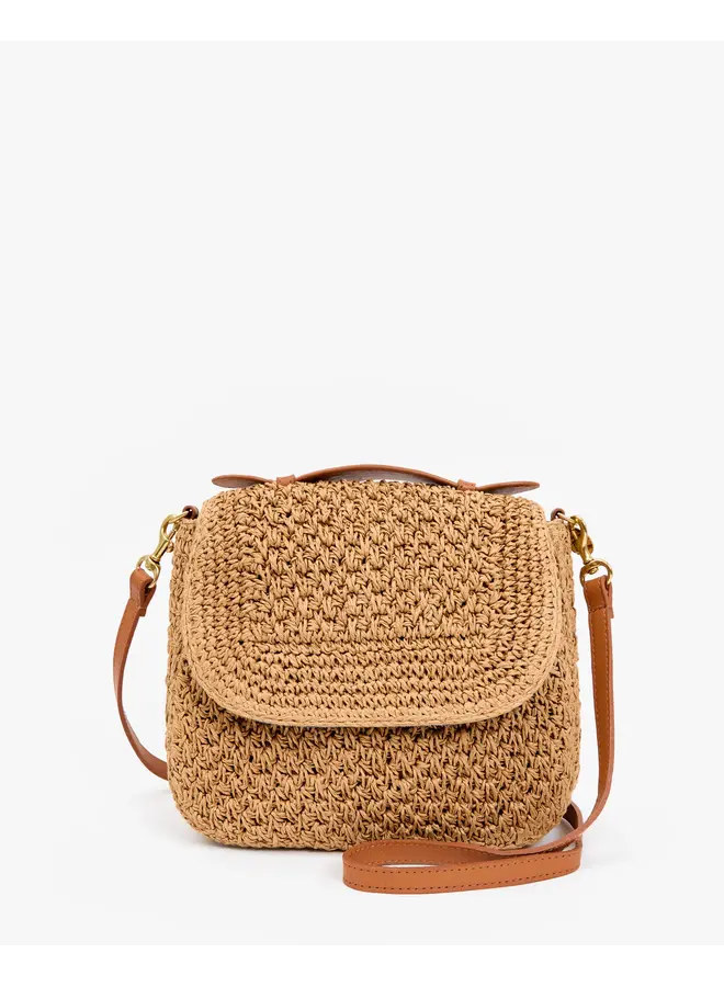 Louis with Top Handle - Twisted Raffia Palm