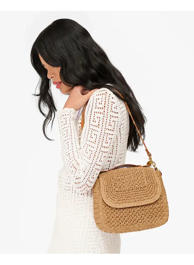 Louis with Top Handle - Twisted Raffia Palm