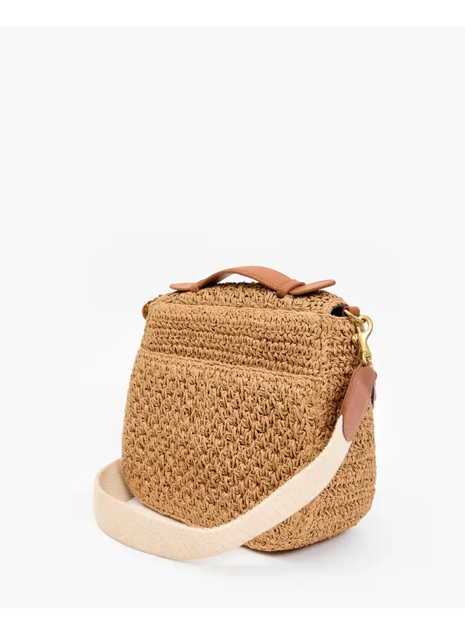 Louis with Top Handle - Twisted Raffia Palm