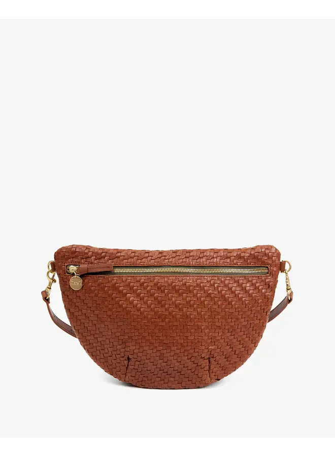 Grande Fanny - Woven Zig-Zag - Hazelnut