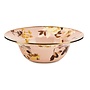 Wild Rose Mauve Serving Bowl