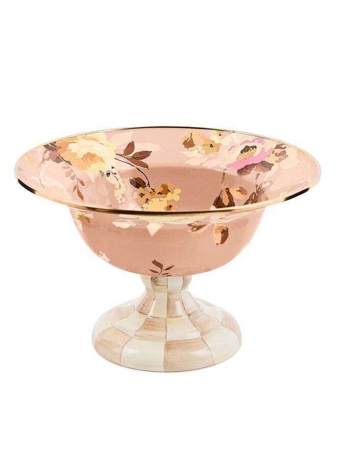 Wild Rose Mauve Large Compote