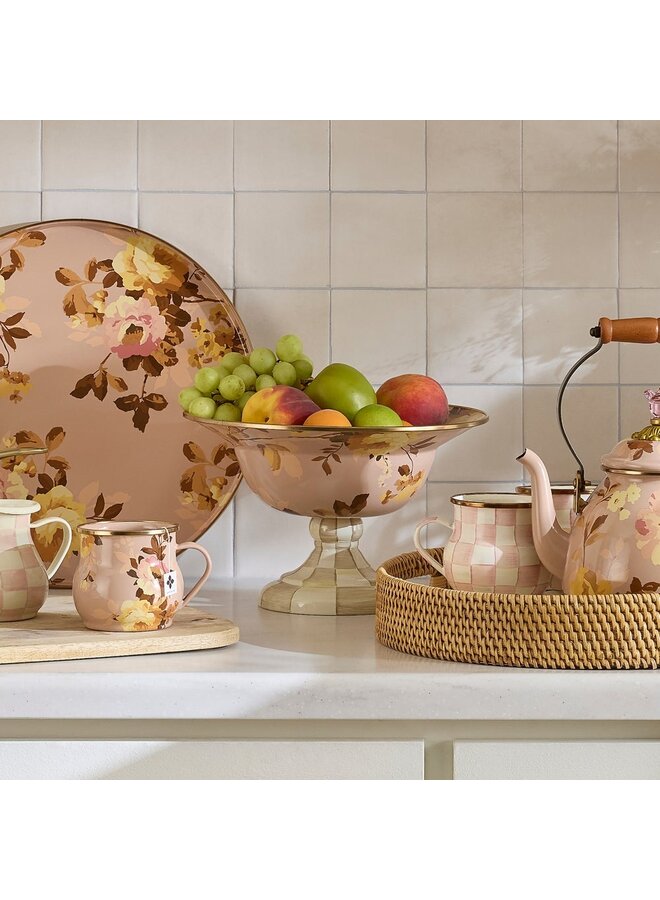 Wild Rose Mauve Large Compote