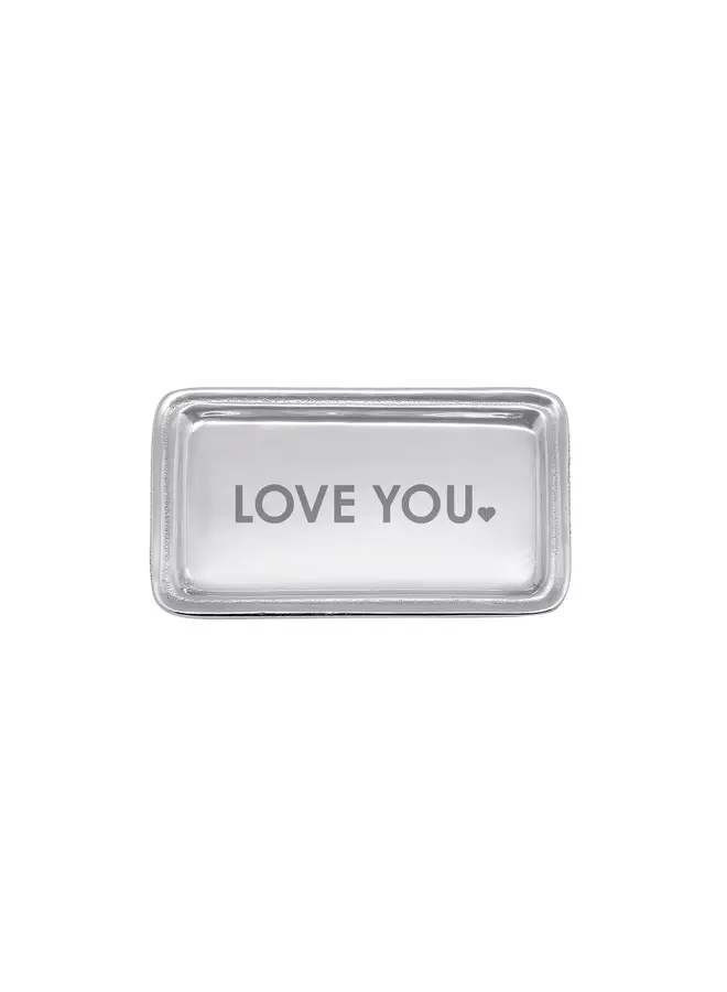 Love You Signature Statement Tray