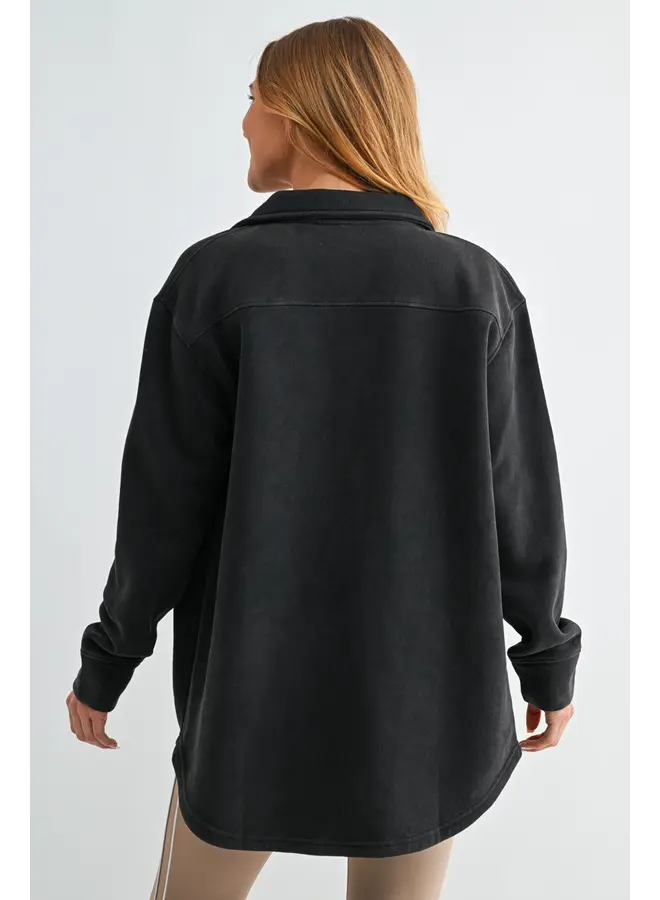 Shacket with Pockets-