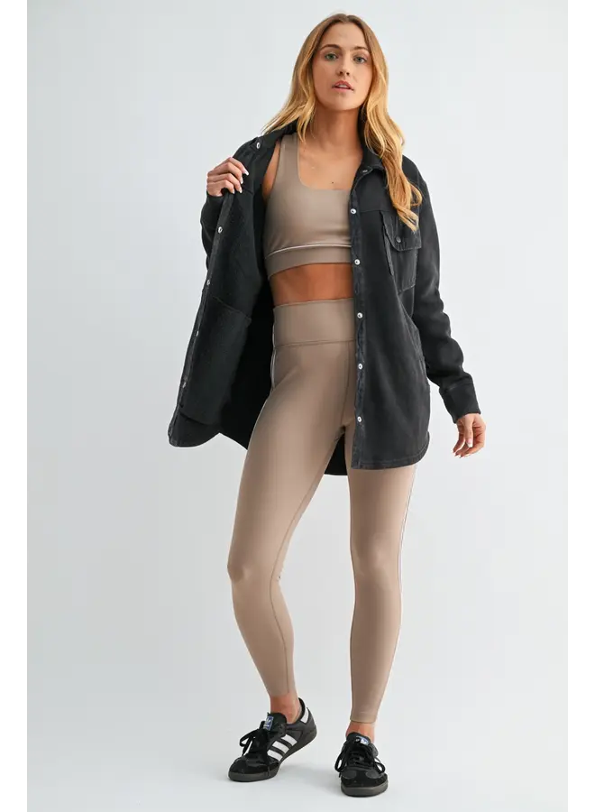 Shacket with Pockets-