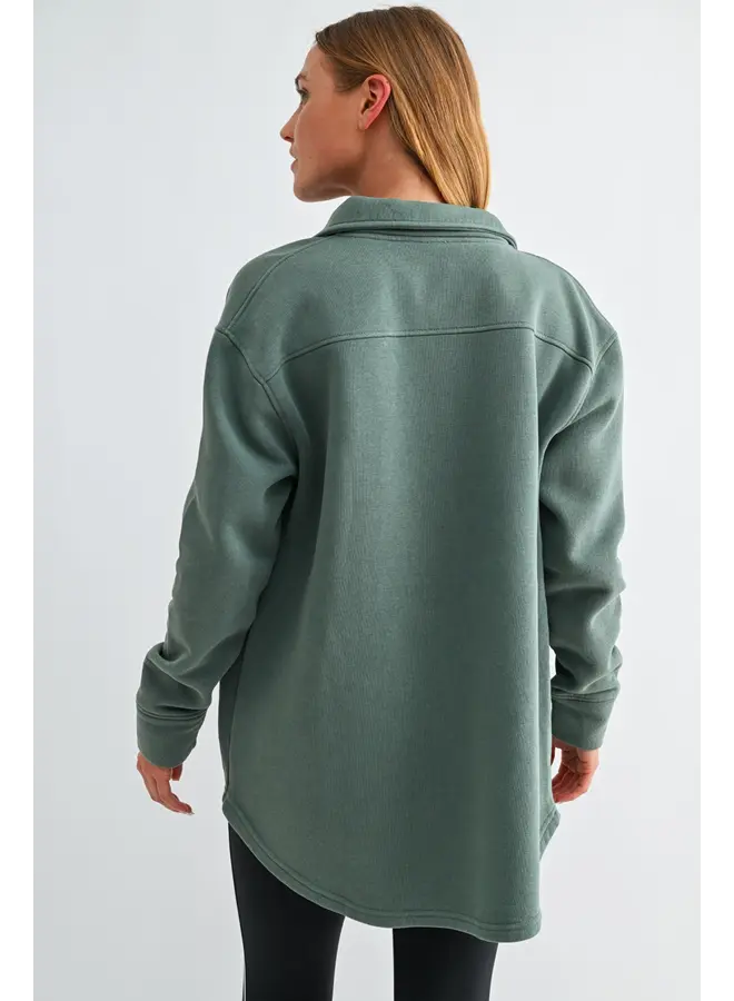 Shacket with Pockets-