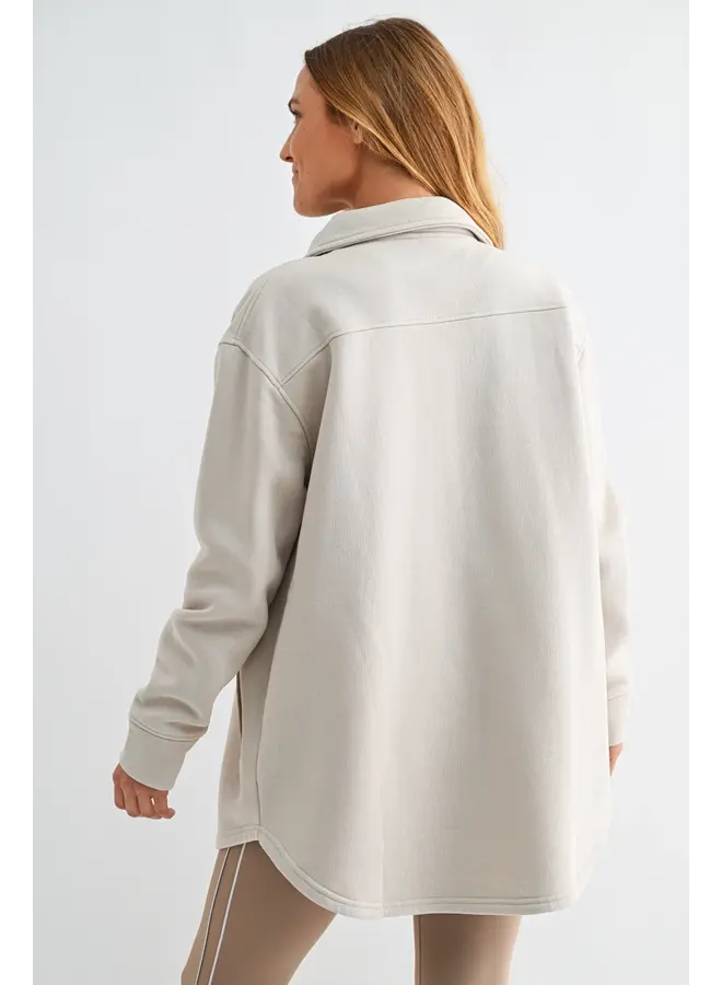 Shacket with Pockets-
