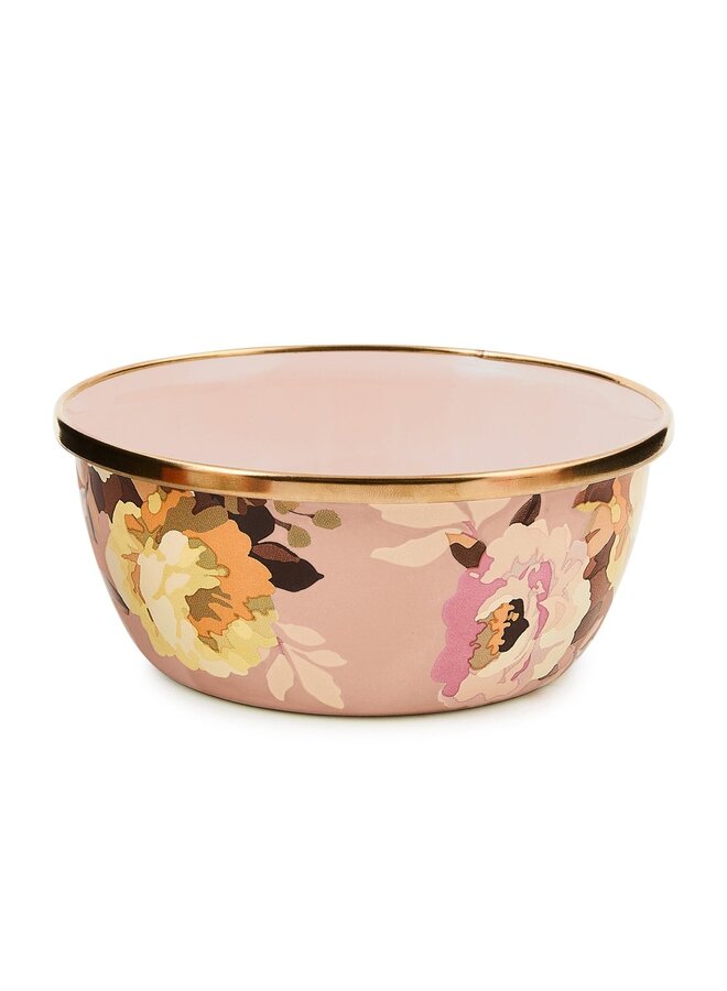 Wild Rose Mauve Pinch Bowl