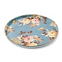 Wild Rose Slate Round Tray