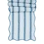 Cabana Stripe  18" x 90" Table Runner - Ocean