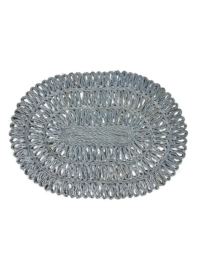 Straw Loop Oval Placemat-
