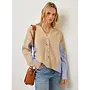 Celine Mixed Media Cardigan-