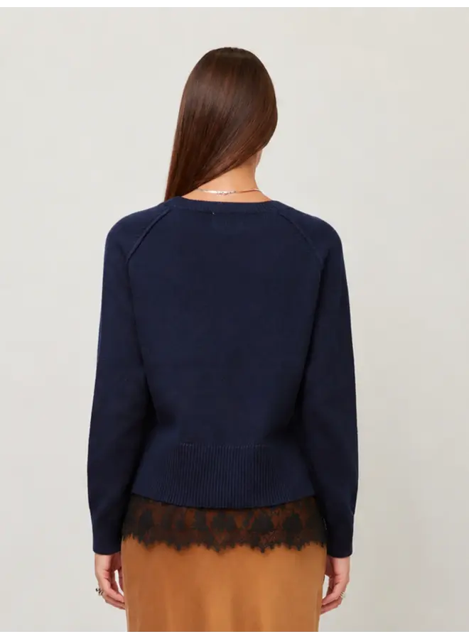 Camila Lace Layered Sweater-
