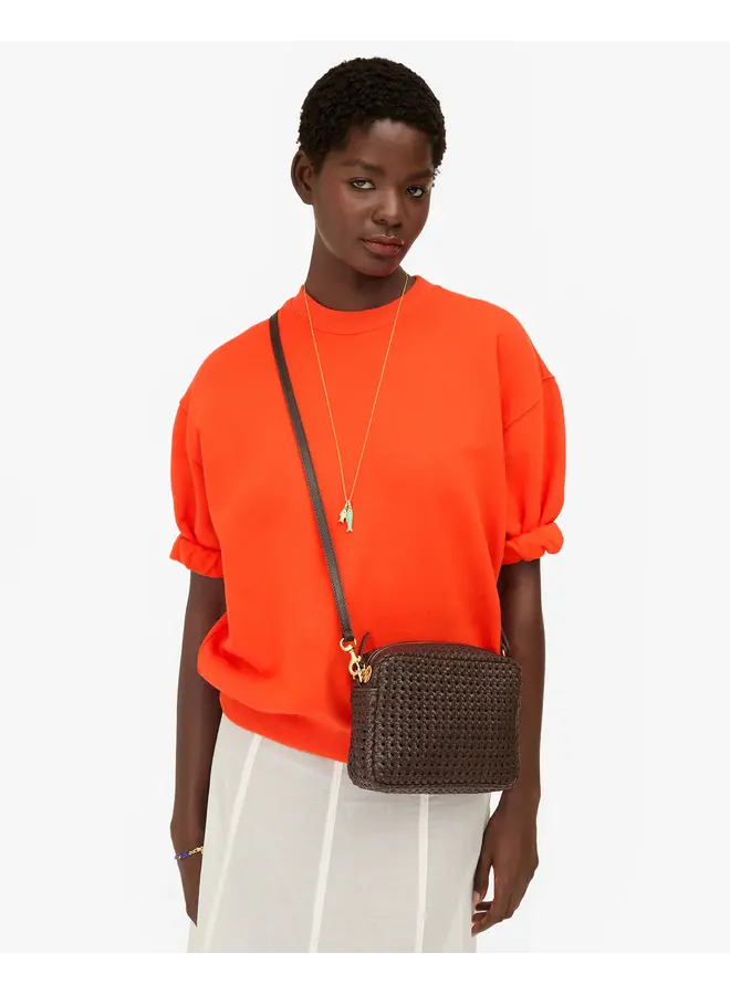 Midi Sac - Rattan - Chocolate