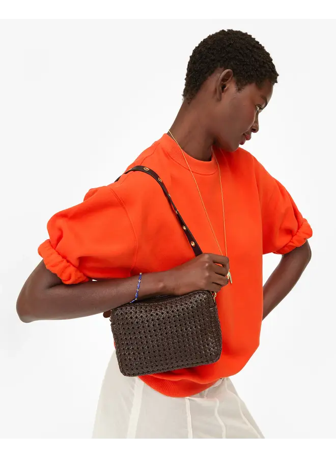 Midi Sac - Rattan - Chocolate