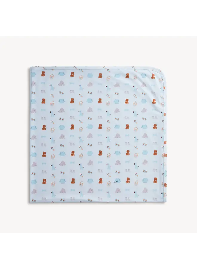 Nursery Nostalgia Blue Modal Blanket-One size