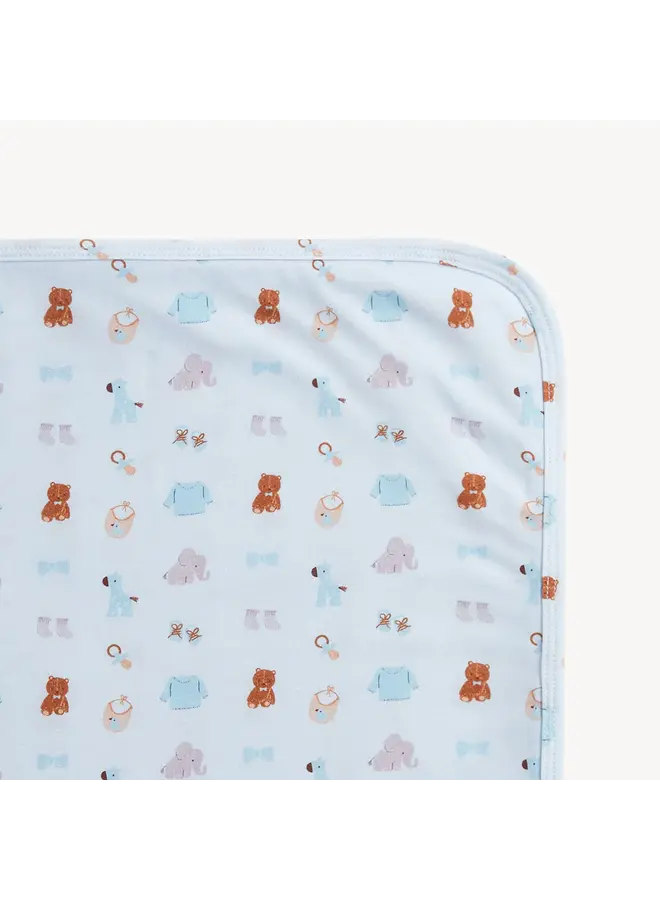 Nursery Nostalgia Blue Modal Blanket-One size