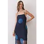 Polka Dot Sheer Maxi Dress-