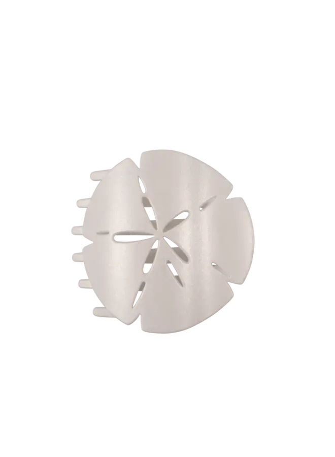 Sand Dollar Flat Hair Clip -Large