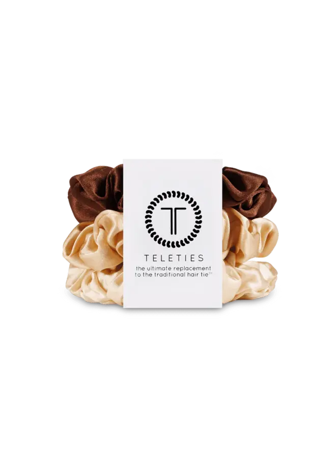 Silk Hair Scrunchie - Large -
