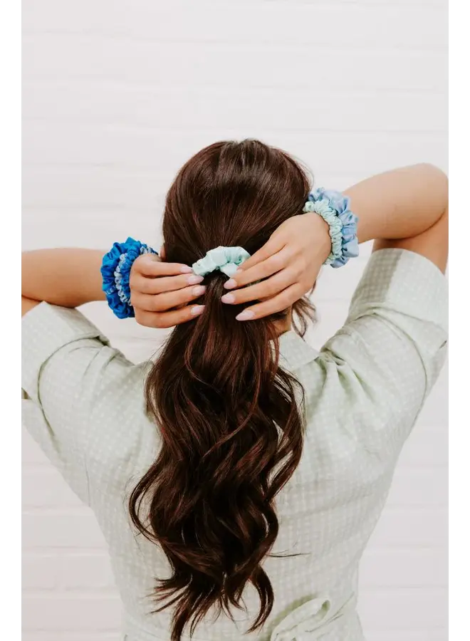 Silk Hair Scrunchie - Large -