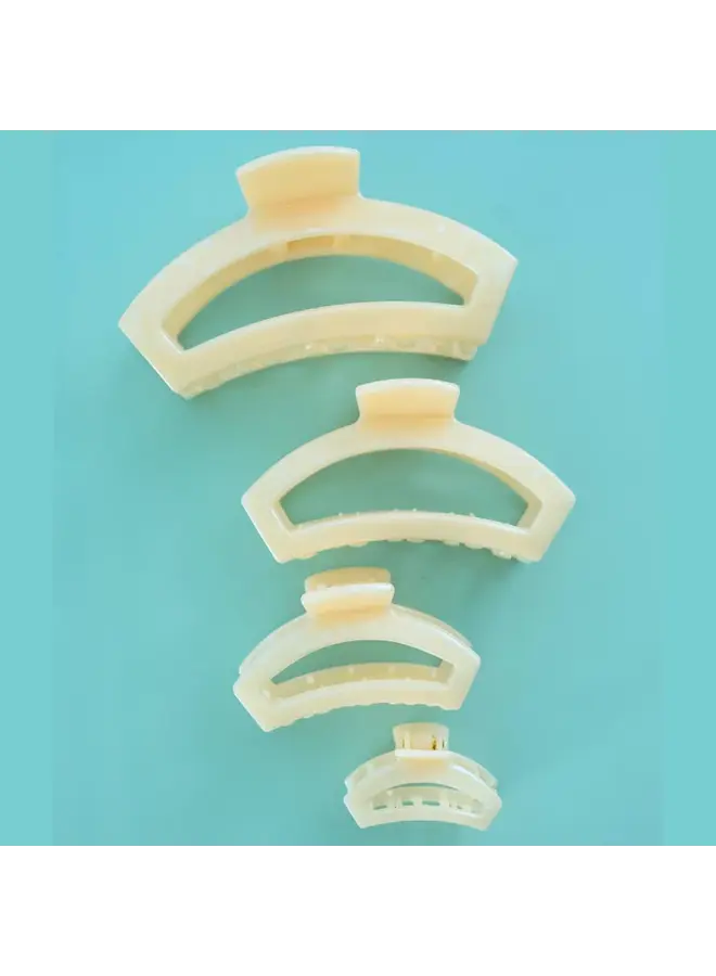 Open Hair Clip - Medium - Soft Surf