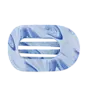 Flat Round Hair Clip - Large