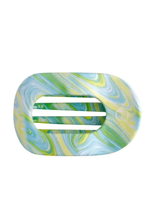 Flat Round Hair Clip - Large