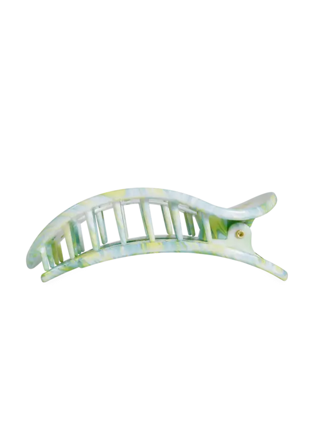 Flat Round Hair Clip - Large