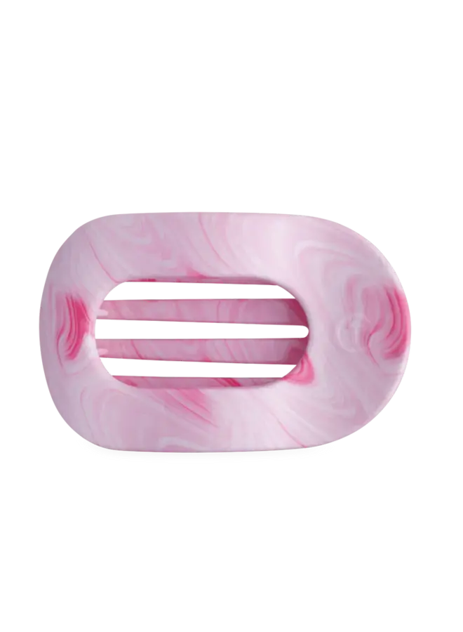 Flat Round Hair Clip - Large