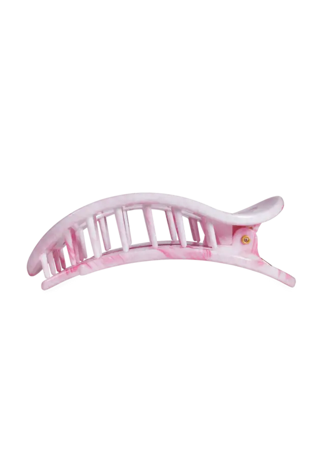 Flat Round Hair Clip - Large