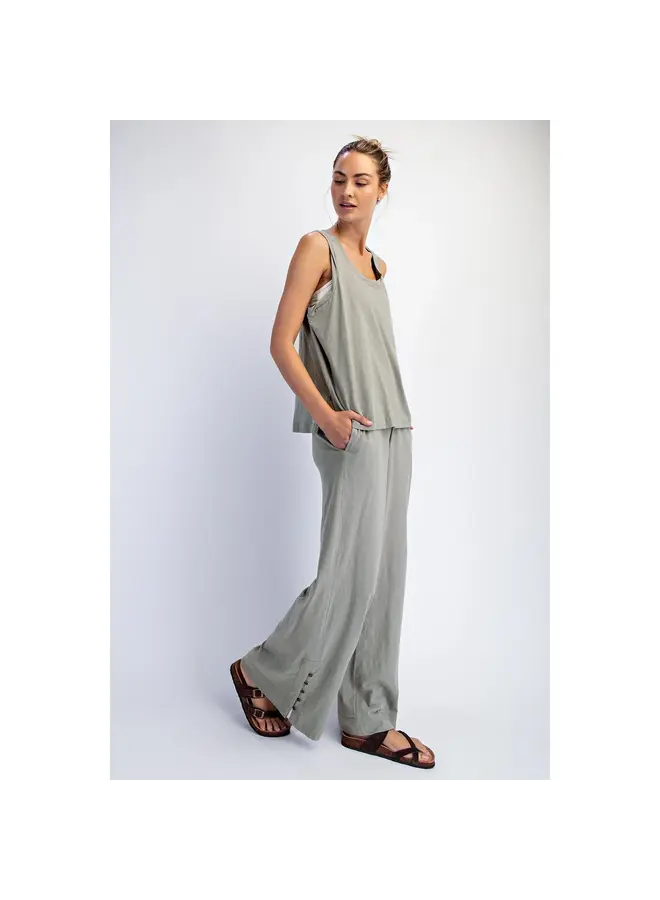 Cotton Slub Laid-Back Set-