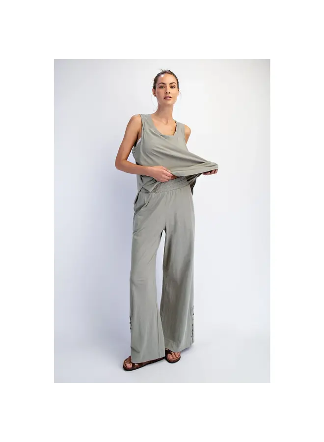 Cotton Slub Laid-Back Set-