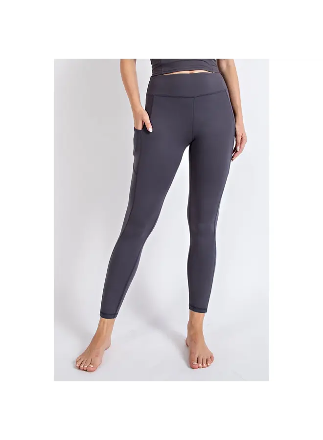 Butter Basic Legging With Pockets-